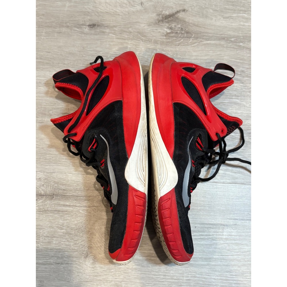 Nike Hyperrev‎ Basketball Shoes Performance Athletic Black Red Size 10 - Picture 9 of 9